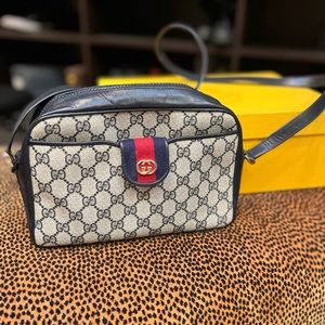 100% authentic vintage GUCCI ophidia crossbody GG supreme small